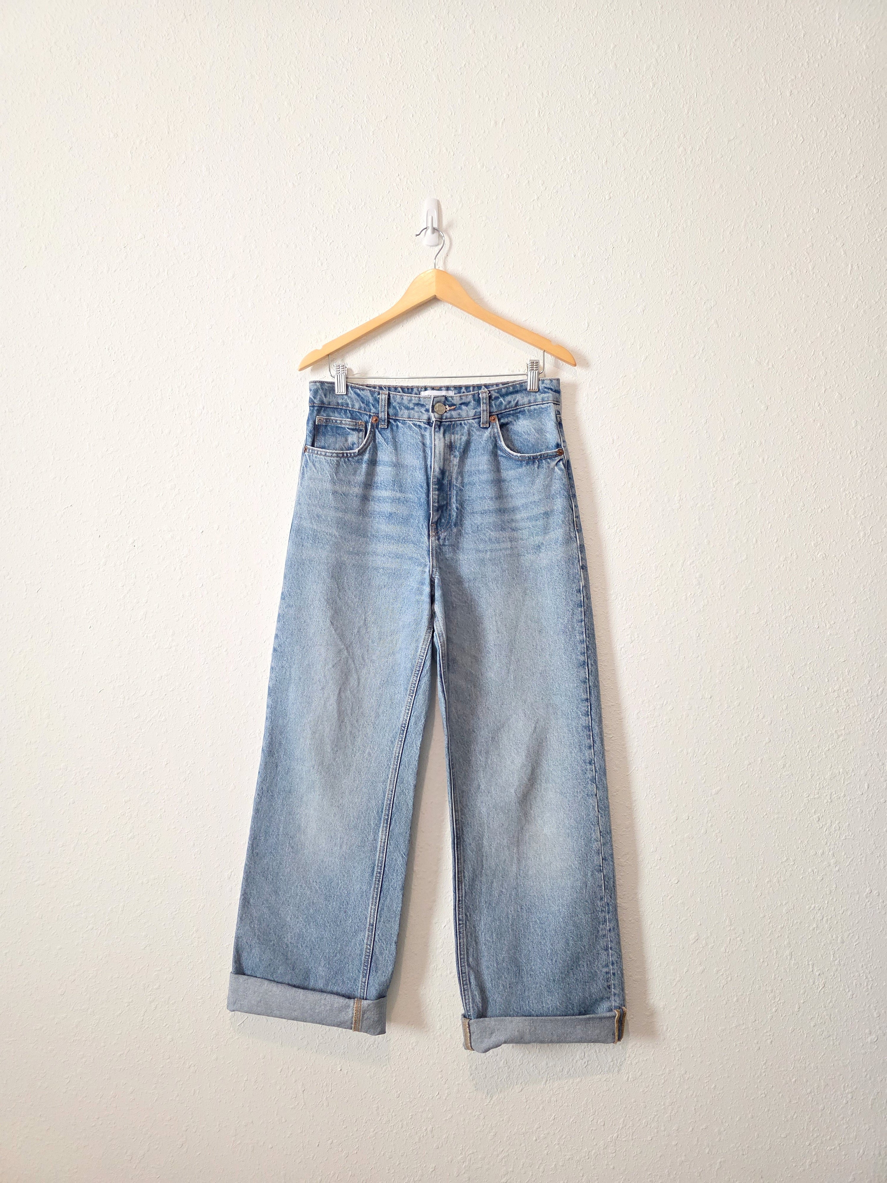 Zara Relaxed Wide Leg Jeans (8)