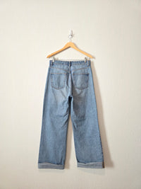 Zara Relaxed Wide Leg Jeans (8)