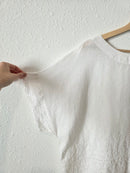 Floral Embroidered Linen Top (18P)