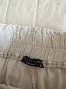 Oat Linen Blend Pants (M)