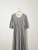 Piper & Scoot Wide Leg Jumpsuit (L)