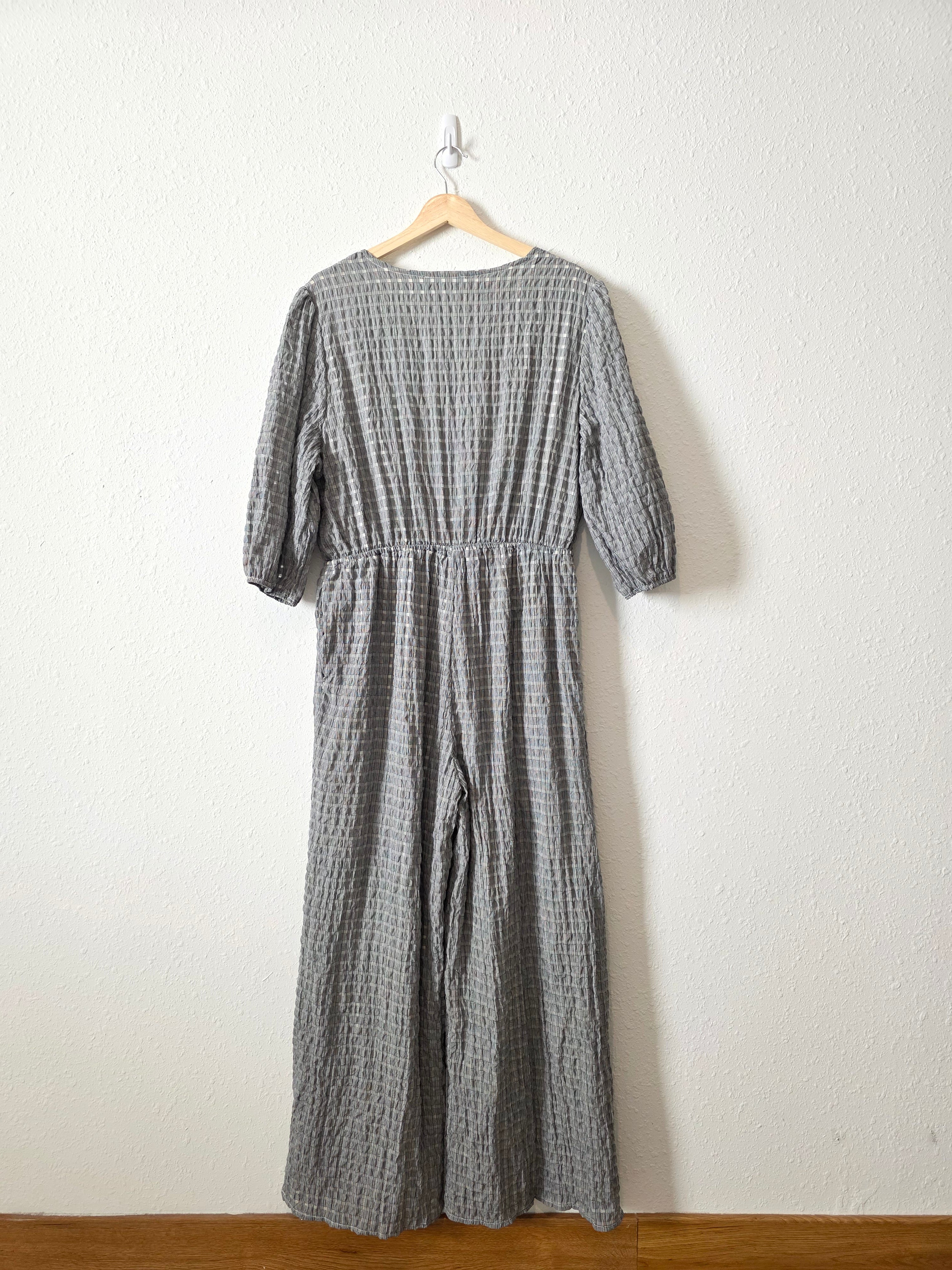 Piper & Scoot Wide Leg Jumpsuit (L)