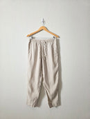 LL Bean Striped Linen Pants (8)