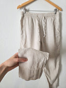 LL Bean Striped Linen Pants (8)