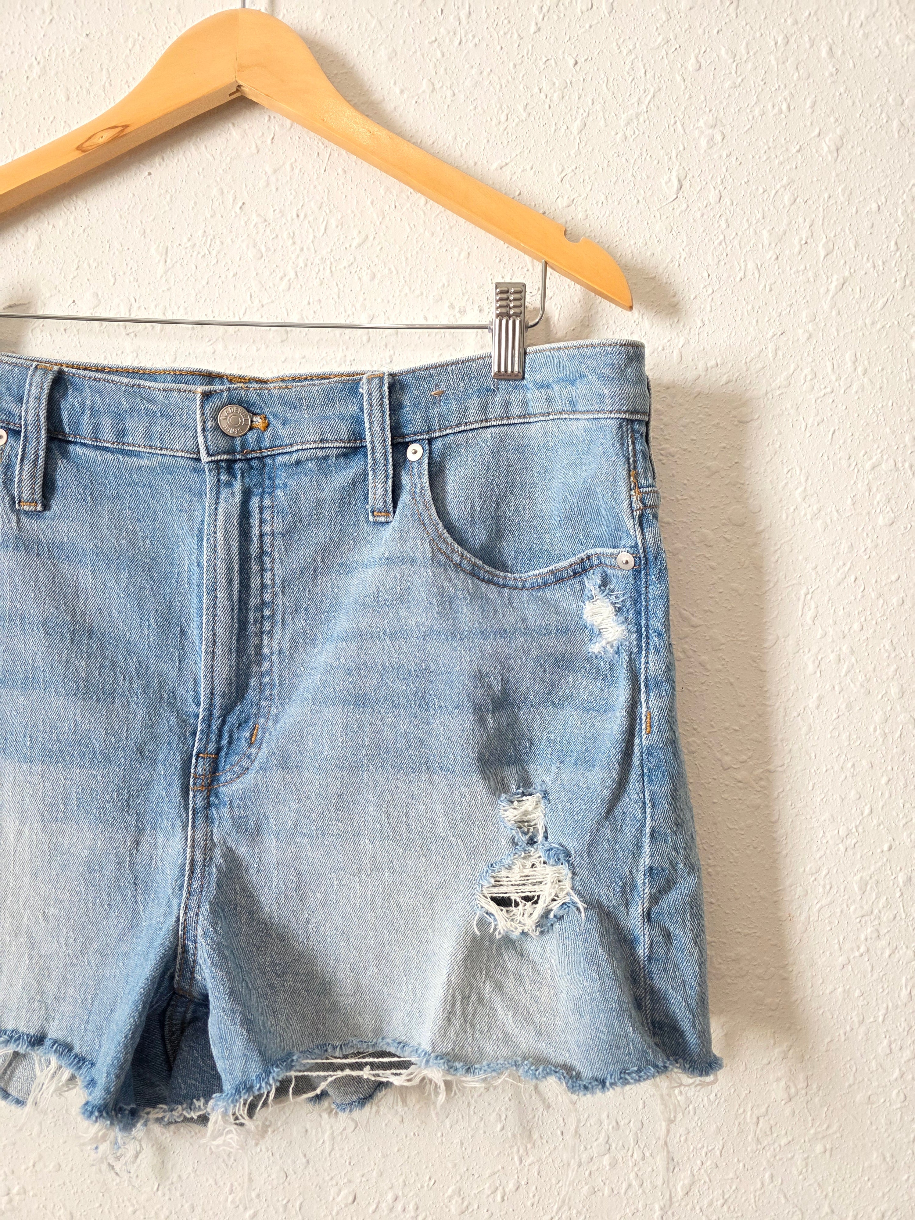 Madewell Perfect Jean Shorts (33)