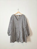 Asos Gingham Puff Sleeve Romper (18)