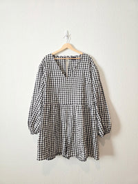 Asos Gingham Puff Sleeve Romper (18)