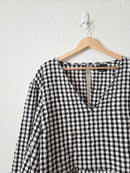 Asos Gingham Puff Sleeve Romper (18)
