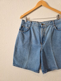 Vintage Relaxed Denim Shorts (31)