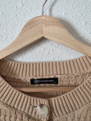 Textured Cotton Cardigan (L)