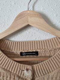 Textured Cotton Cardigan (L)