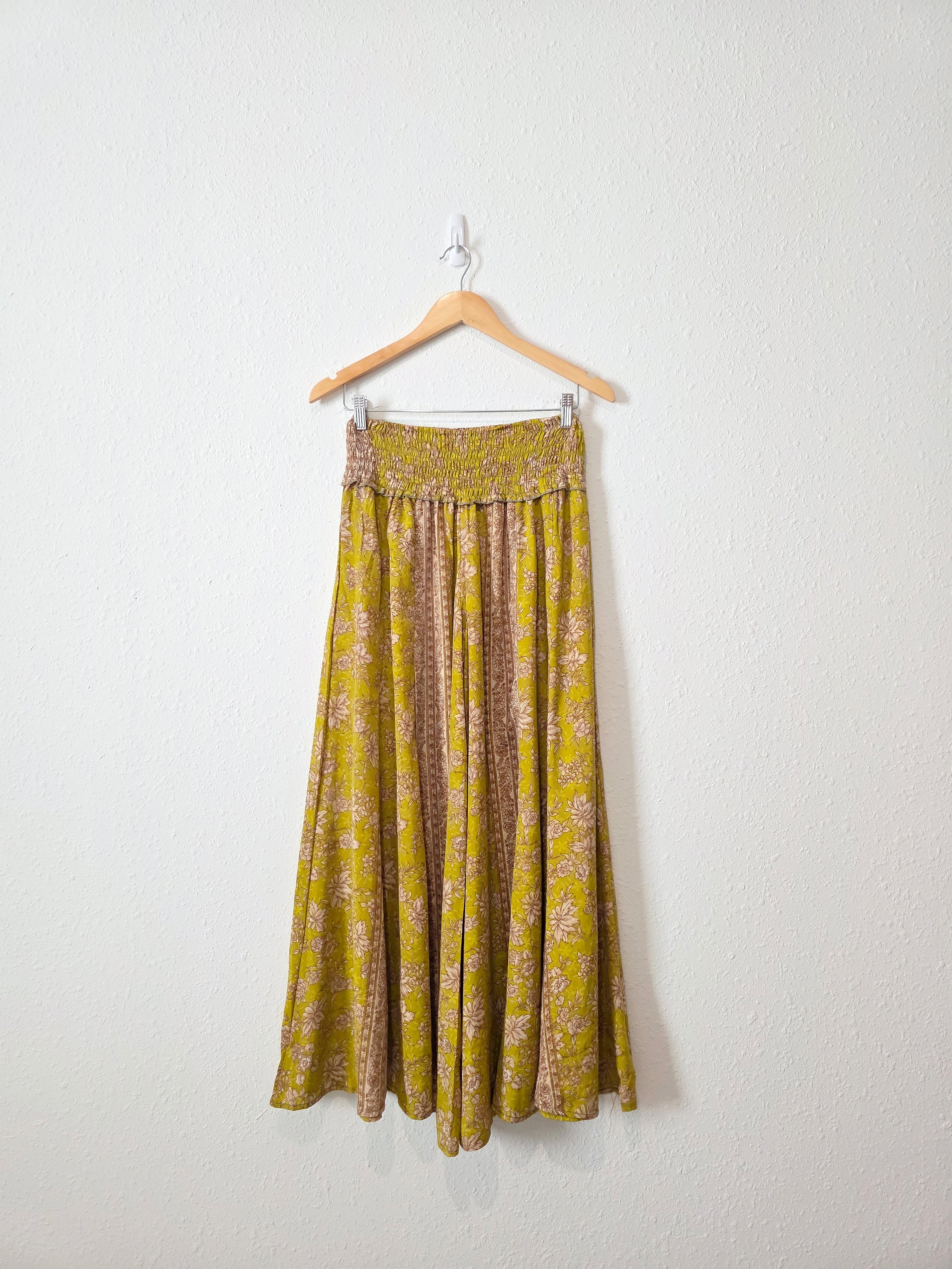 Floral Wide Leg Flowy Pants (XS-L)