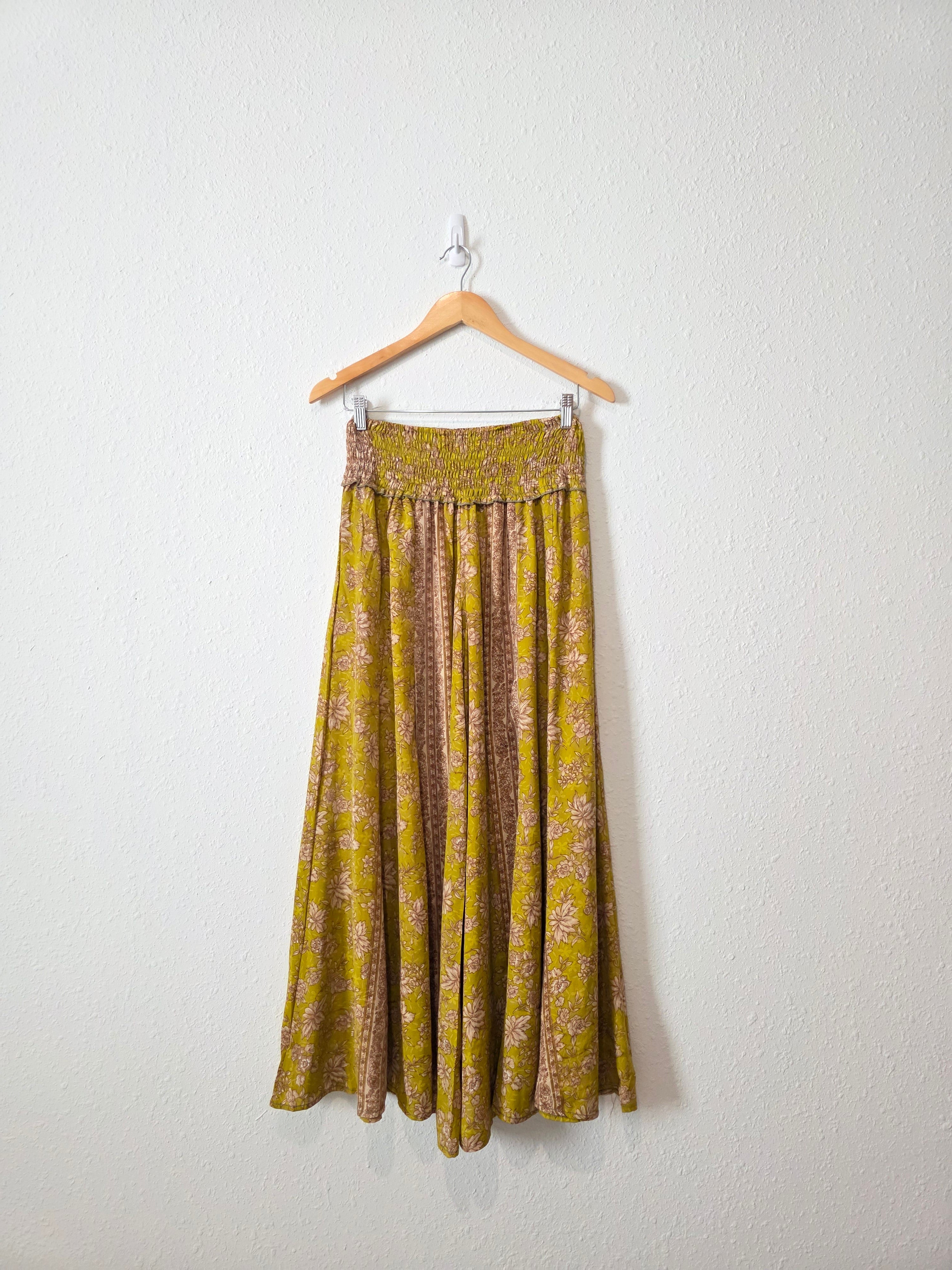 Floral Wide Leg Flowy Pants (XS-L)