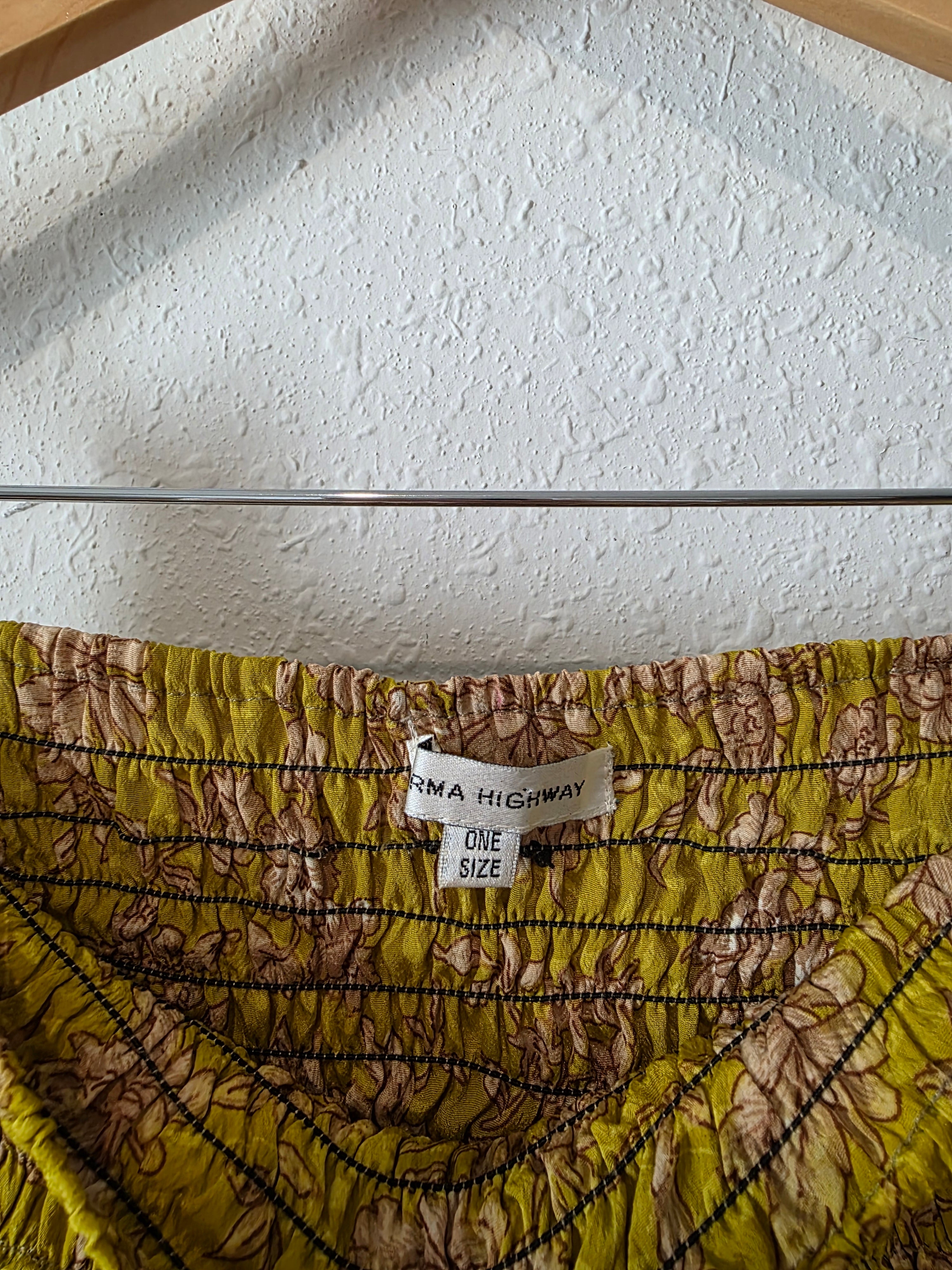 Floral Wide Leg Flowy Pants (XS-L)