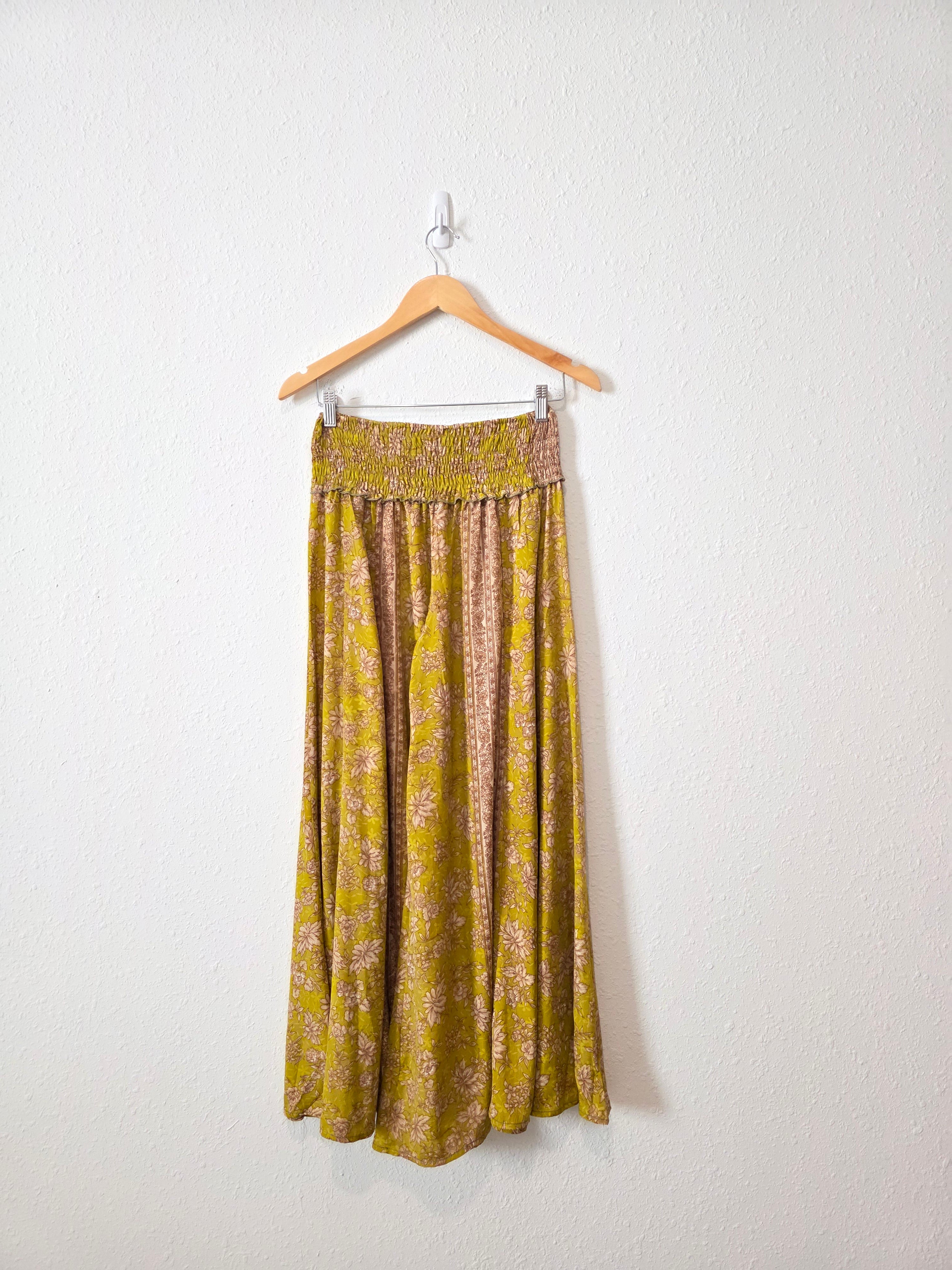 Floral Wide Leg Flowy Pants (XS-L)