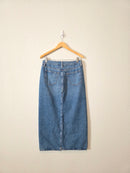 Loft Denim Maxi Skirt (2)