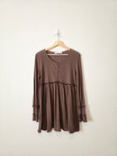 Free People Brown Tunic (XS)