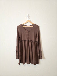 Free People Brown Tunic (XS)