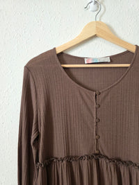 Free People Brown Tunic (XS)