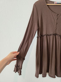 Free People Brown Tunic (XS)