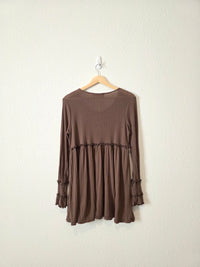 Free People Brown Tunic (XS)