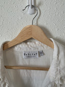 White Linen Button Up (S)