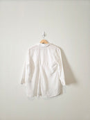 White Linen Button Up (S)