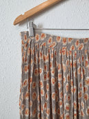Vintage Floral Maxi Skirt (L)