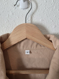 Neutral Cotton Romper (M)