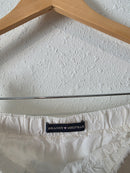 White Tiered Maxi Skirt (S/M)