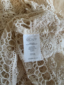 Floral Crochet Oversized Top (S)