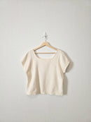 Madewell Ribbed Cotton Top (S)