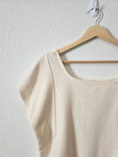 Madewell Ribbed Cotton Top (S)
