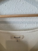 Madewell Ribbed Cotton Top (S)