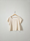 Madewell Ribbed Cotton Top (S)