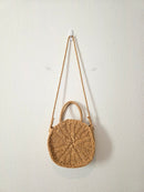 Straw Crossbody Purse
