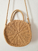 Straw Crossbody Purse