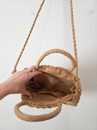 Straw Crossbody Purse