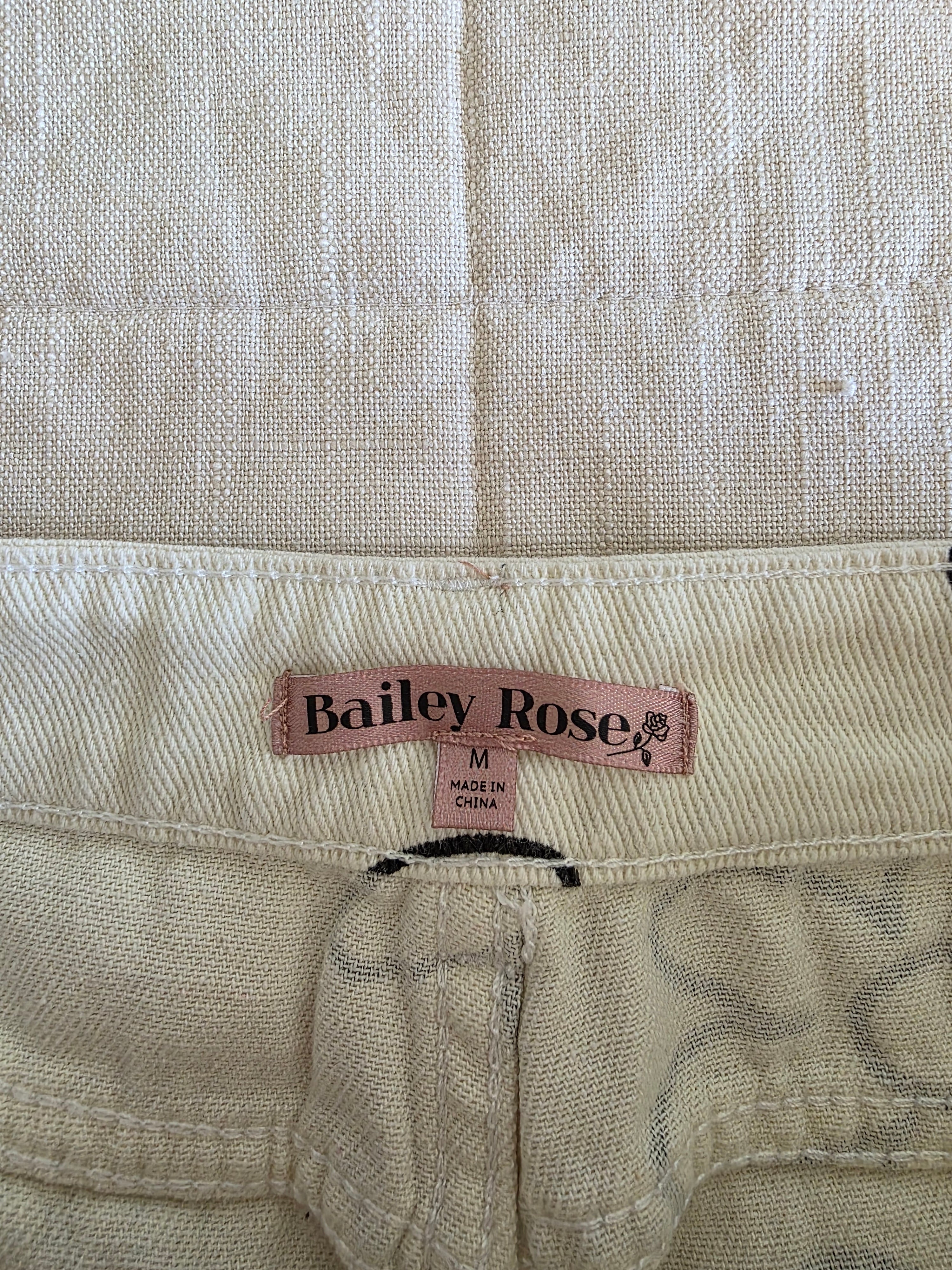 Bailey Rose Floral Relaxed Jeans (M)