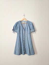 Madewell Denim Mini Dress (00)