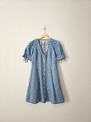 Madewell Denim Mini Dress (00)