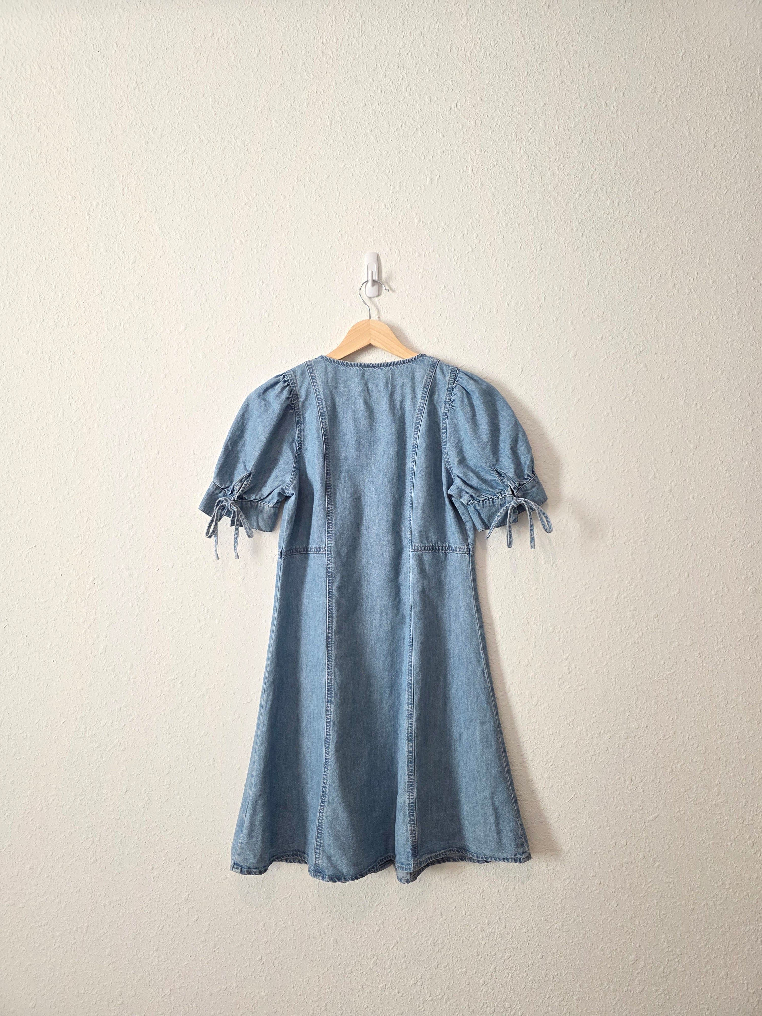 Madewell Denim Mini Dress (00)