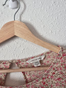 Colorful Floral Babydoll Top (M)