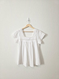 Wyse Cotton Lace Top (S)
