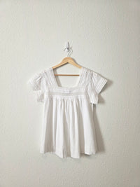 Wyse Cotton Lace Top (S)