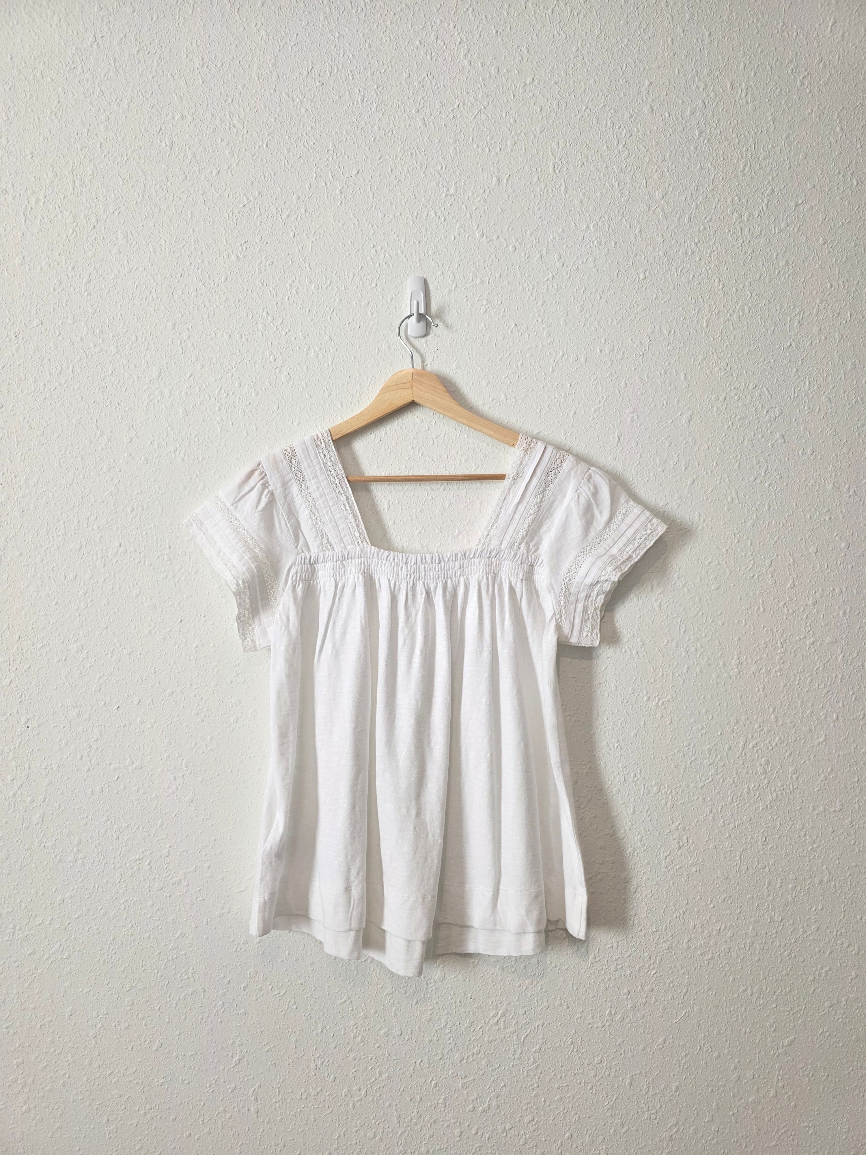 Wyse Cotton Lace Top (S)