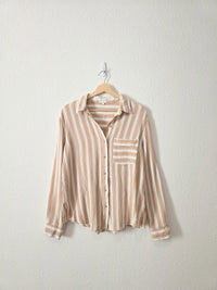 Gentle Fawn Cotton Gauze Button Up (M)