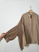 Oversized Cotton Gauze Tunic (S)