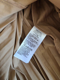 J.Crew Brown Pleated Midi Skirt (S)