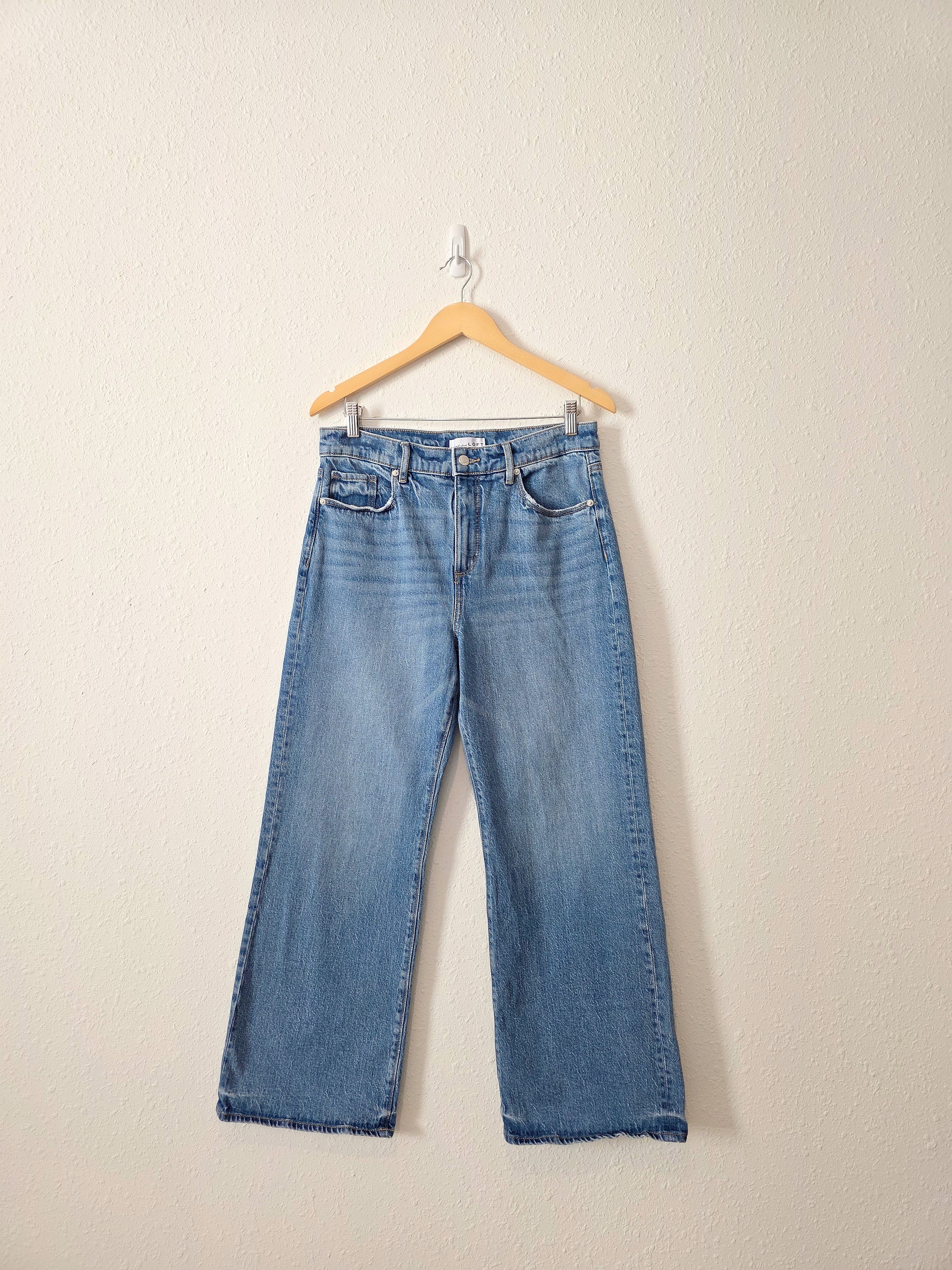 Loft Wide Leg Jeans (29/8)